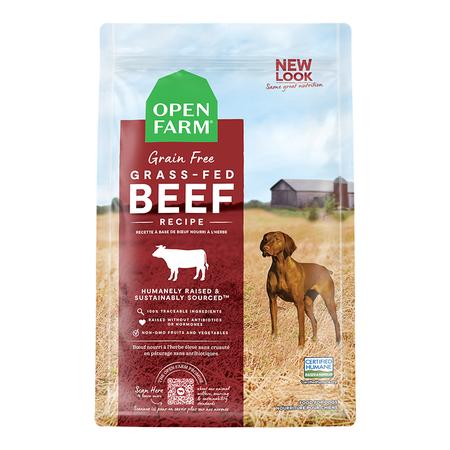 Open Farm Grass-Fed Beef Dry Dog Food