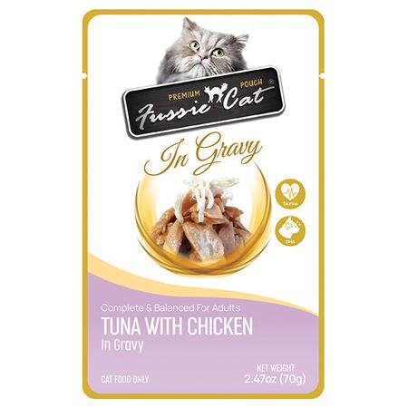 Tuna with Chicken in Gravy