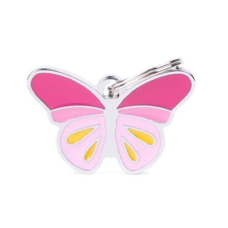 Butterfly Dog Tag