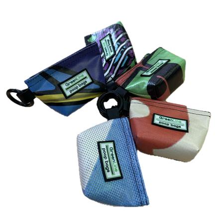 Recycled Banner Dog Poop Bag Dispenser