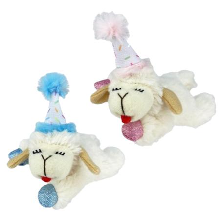 Birthday Lamb Chop  – Catnip Cat Toy