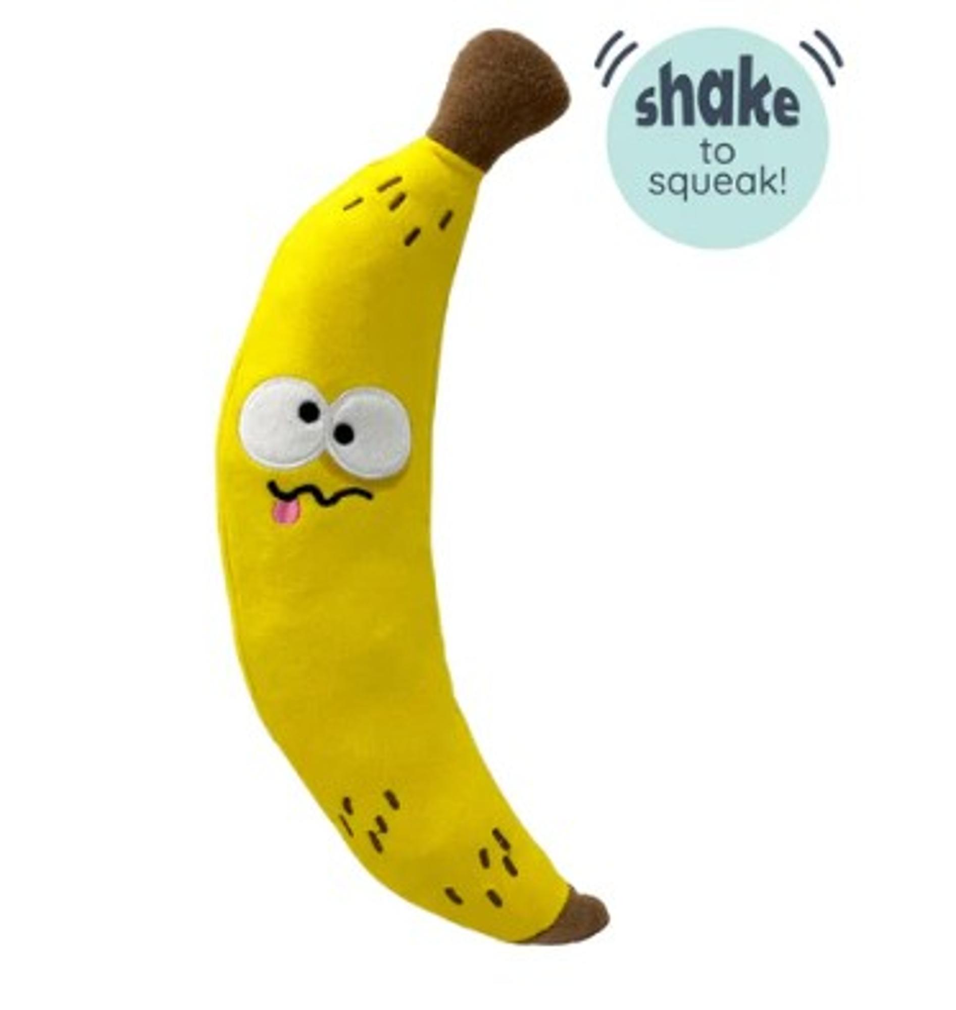 Fetchies® Bruiser Banana Dog Toy