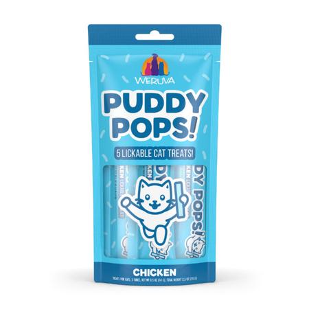 Puddy Pops Lickable Chicken Cat Treats