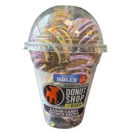 Carob Candy Crunch Donut Holes