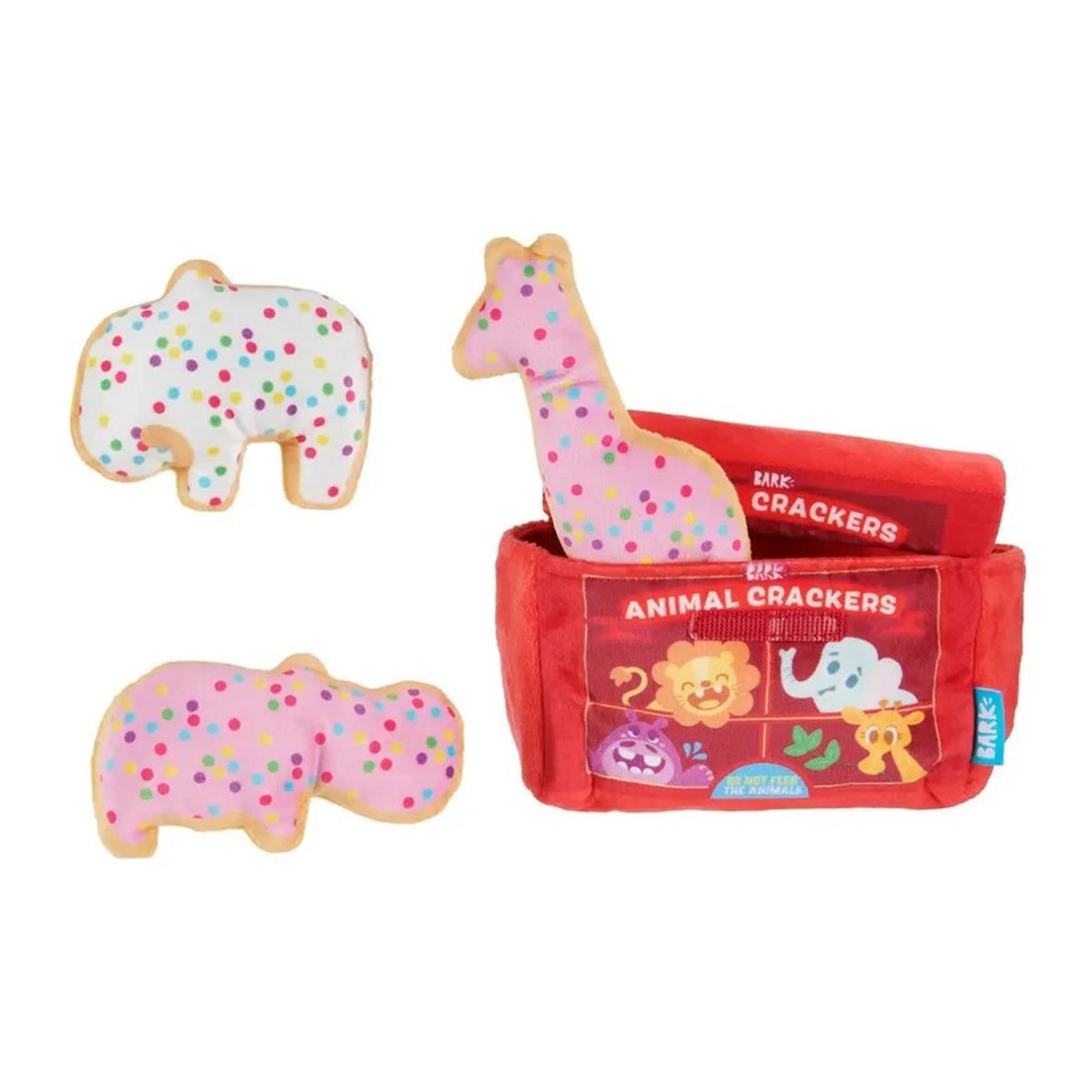 Animal Squeaker Snacks 4 Pcs