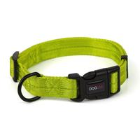 Nylon Flat Collar - Lime Green (Item #796546047066)
