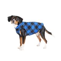 Cobalt Buffalo Check/Cobalt Double Fleece Pullover (Item #810153442172)