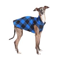 Cobalt Buffalo Check Stretch Fleece Pullover (Item #810153441533)