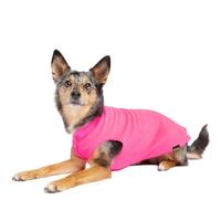 Hot Pink Stretch Fleece Pullover