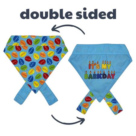 Blue Party Time Bandana