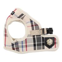 Beige Plaid Junior Soft Vest Dog Harness (Item #8806166935420)