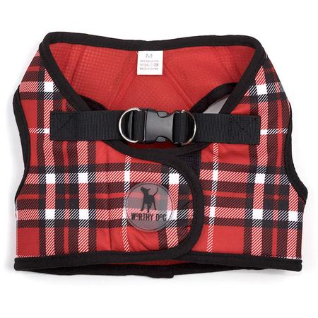 Red Plaid Harness Sm