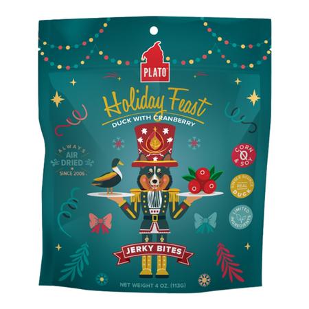 Plato Holiday Feast Duck & Cranberry Jerky Bites