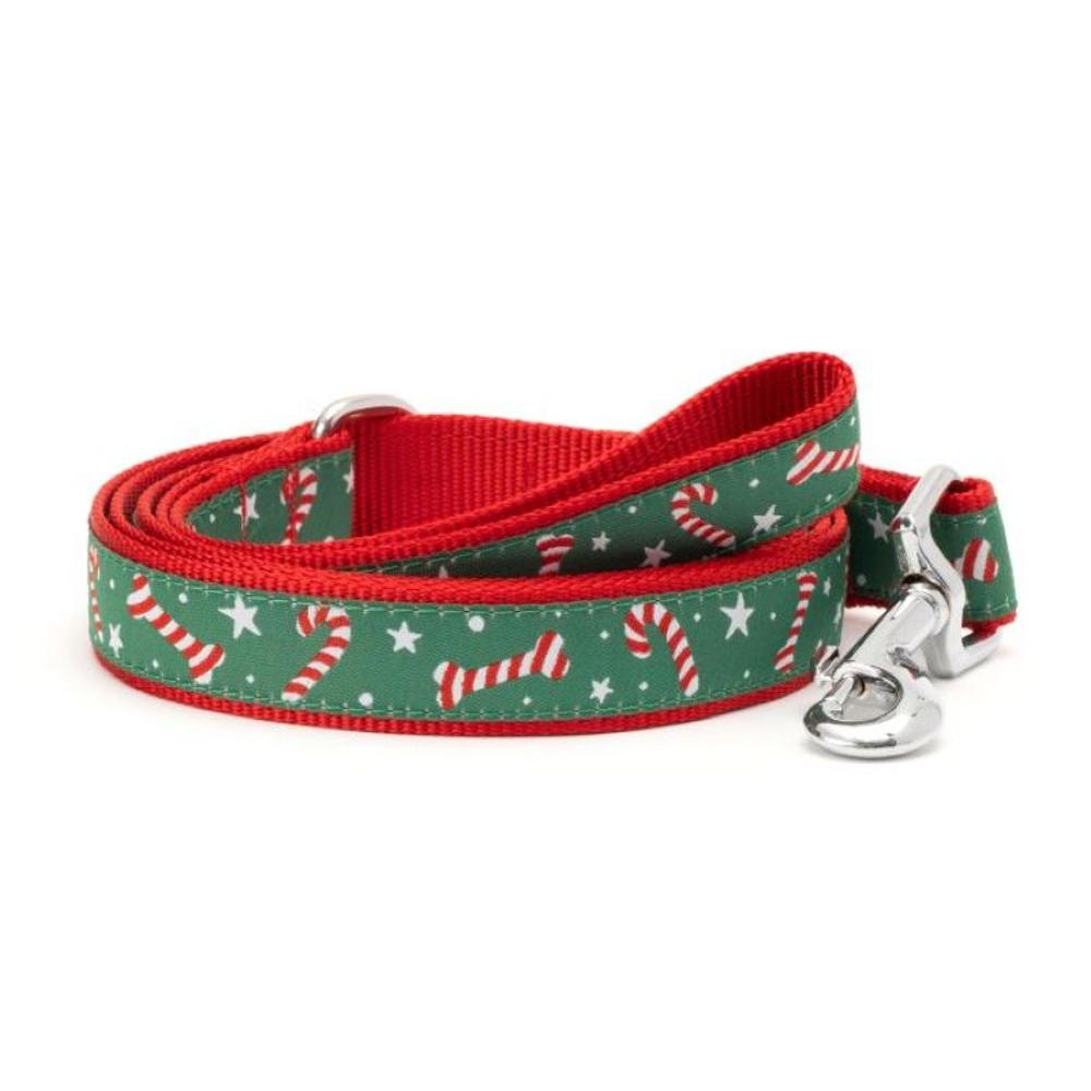 Candy Cane Dog Collar