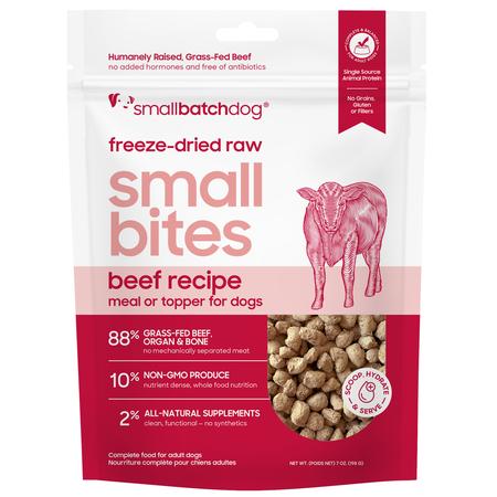 Freeze Dry Small Bites Beef 7 Oz