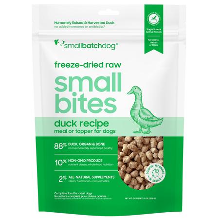 Freeze Dry Small Bites Duck 19 Oz