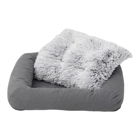 Grey All-In-One Dog Bed