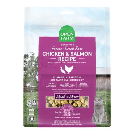 Freeze-Dried Raw Chicken & Salmon Recipe