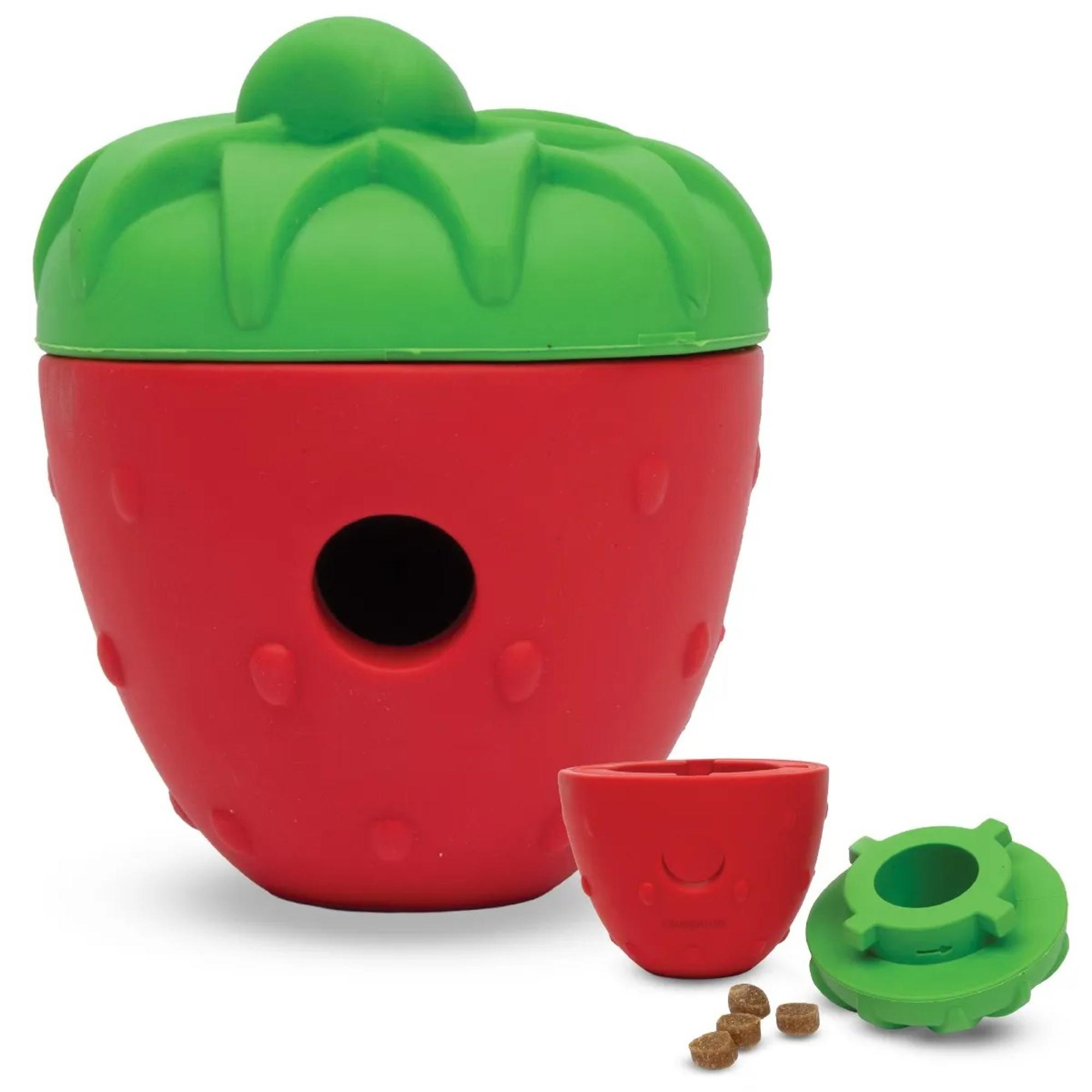 Tough & Tumble ™ 2- Piece Strawberry Treat Dispenser