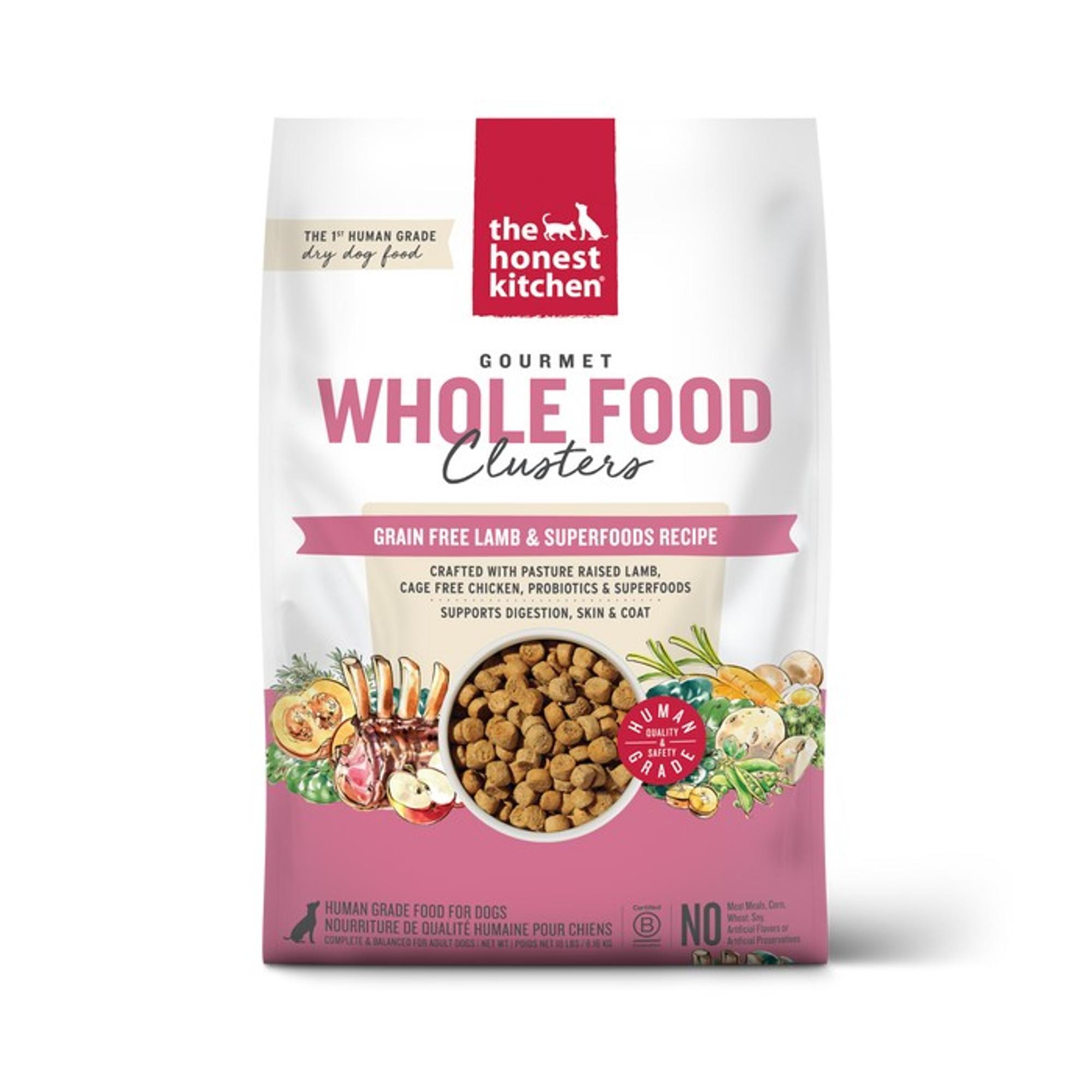 Grain Free Lamb Cluster Dry Dog Food