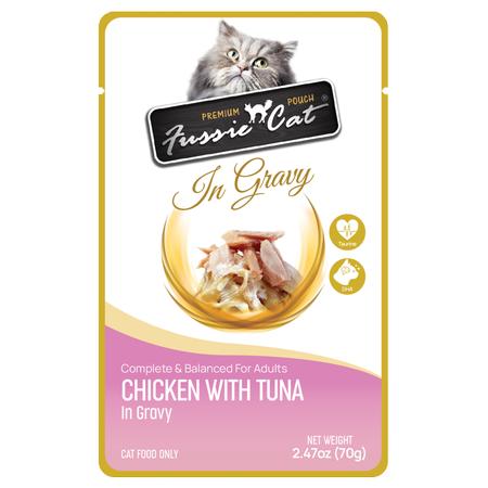 Chicken with Tuna in Gravy Pouch