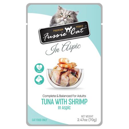 Tuna with Shrimp in Aspic Pouch