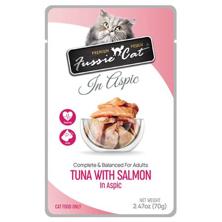 Tuna with Salmon in Aspic Pouch