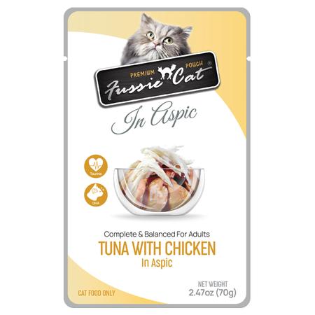 Tuna with Chicken in Aspic Pouch