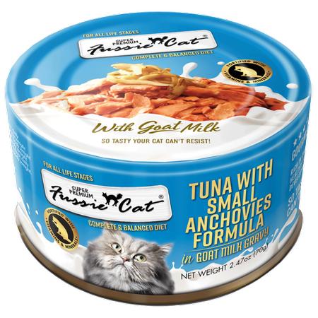 Tuna with Small Anchovies Formula in Goat Milk Gravy