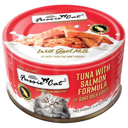 Tuna with Salmon Formula in Goat Milk Gravy